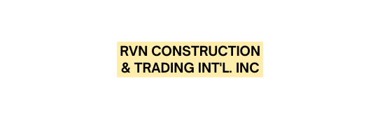 RVN CONSTRUCTION TRADING INT L INC